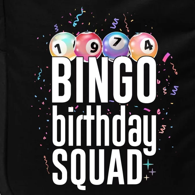 Bingo Birthday Squad Impact Tech Backpack