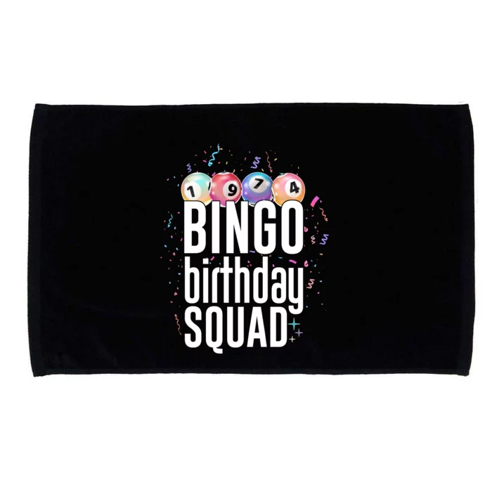 Bingo Birthday Squad Microfiber Hand Towel