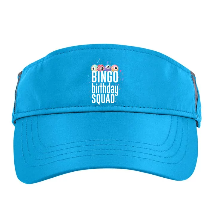 Bingo Birthday Squad Adult Drive Performance Visor