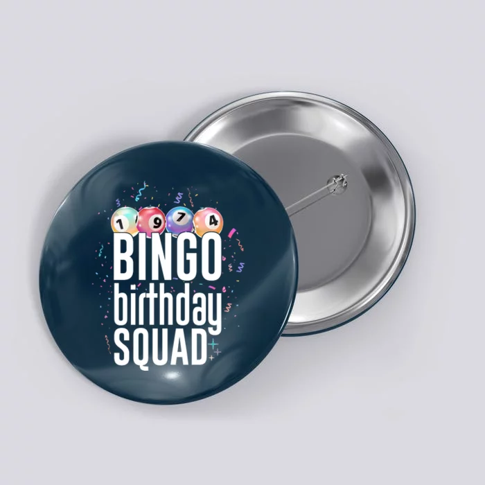 Bingo Birthday Squad Button