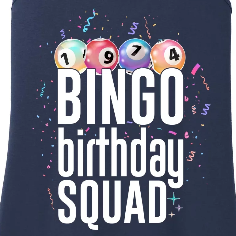 Bingo Birthday Squad Ladies Essential Tank