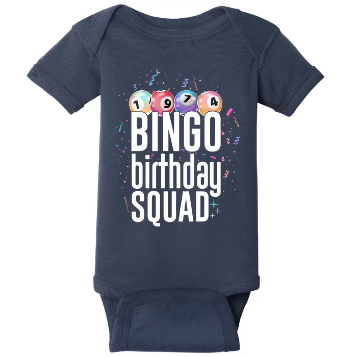 Bingo Birthday Squad Baby Bodysuit