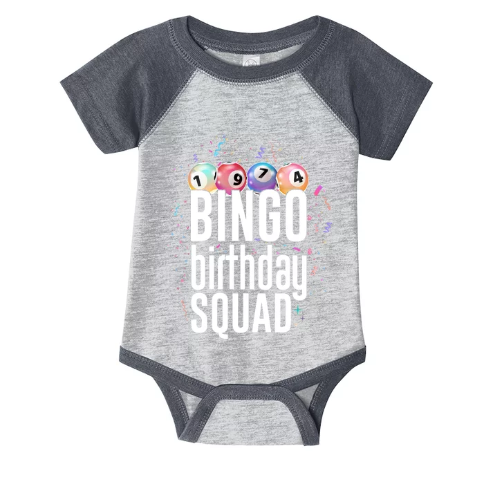 Bingo Birthday Squad Infant Baby Jersey Bodysuit