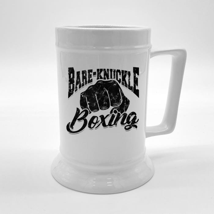 Bareknuckle Boxing Sport And Fitness Boxing Front & Back Beer Stein