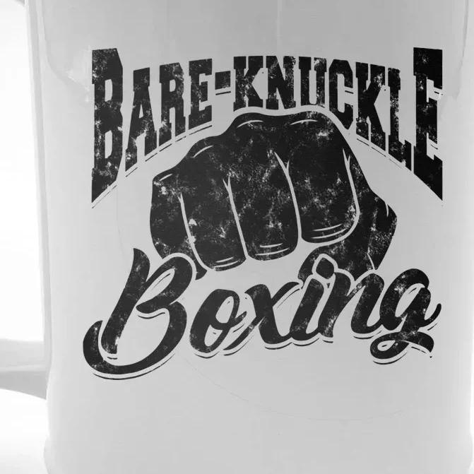 Bareknuckle Boxing Sport And Fitness Boxing Front & Back Beer Stein