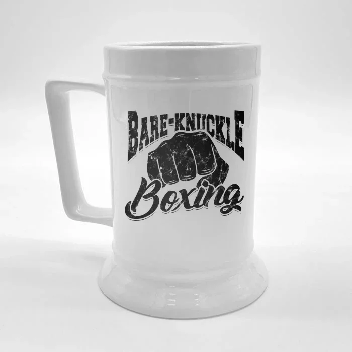 Bareknuckle Boxing Sport And Fitness Boxing Front & Back Beer Stein