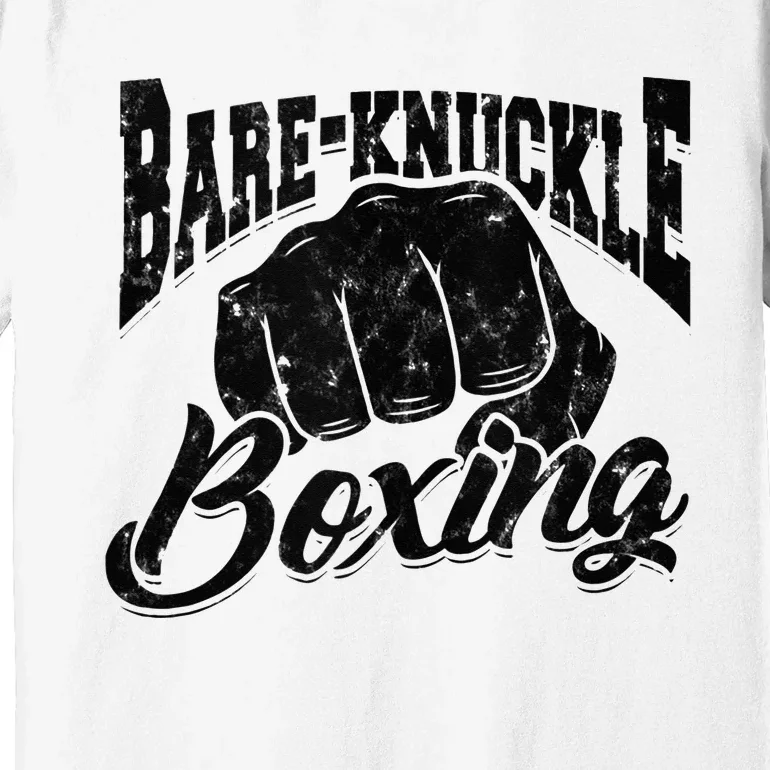 Bareknuckle Boxing Sport And Fitness Boxing Premium T-Shirt