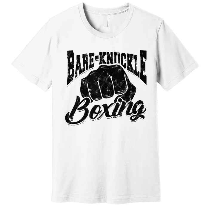 Bareknuckle Boxing Sport And Fitness Boxing Premium T-Shirt