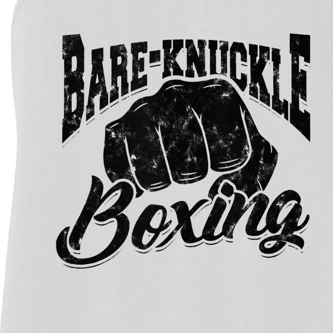 Bareknuckle Boxing Sport And Fitness Boxing Women's Racerback Tank