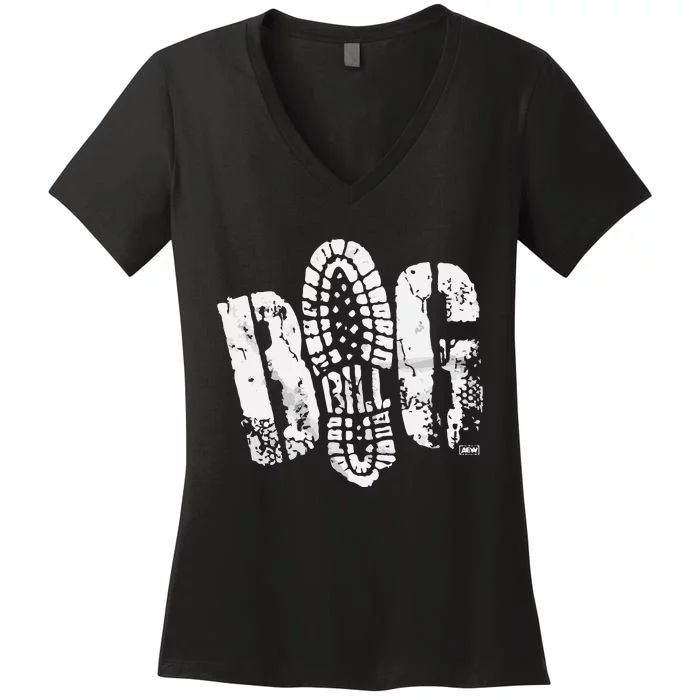 Big Bill Stomp Women's V-Neck T-Shirt