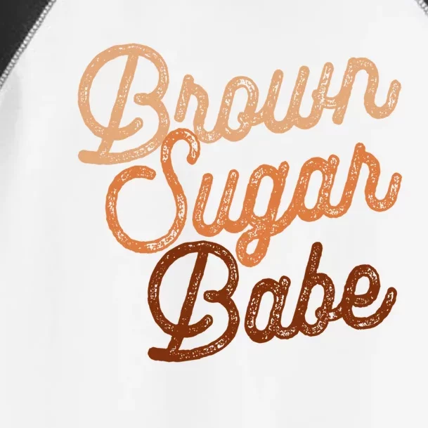 Brown Blm Sugar Babe Proud Black Pride Juneteenth Cute Gift Toddler Fine Jersey T-Shirt