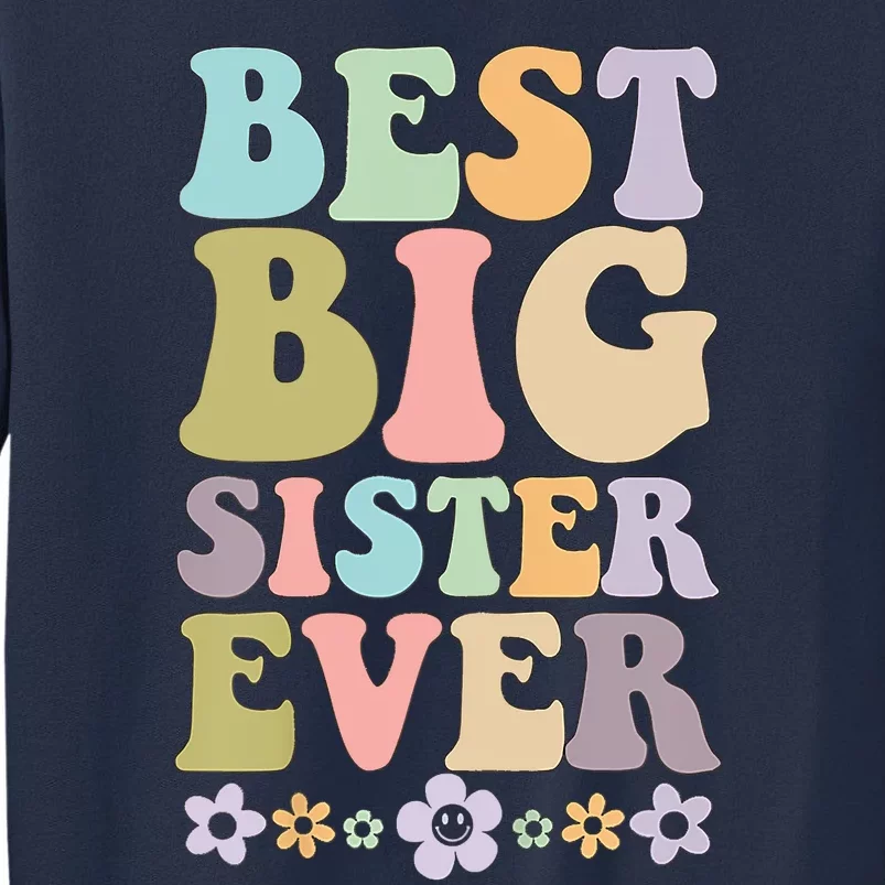 Best Big Sister Ever Baby Announcement Idea Sweatshirt