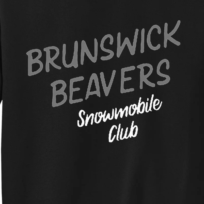 Brunswick Beavers Snowmobile Club Team Tall Sweatshirt