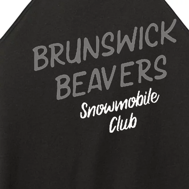 Brunswick Beavers Snowmobile Club Team Women’s Perfect Tri Rocker Tank