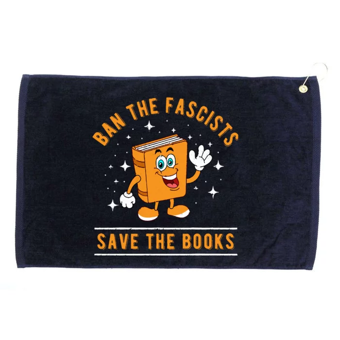 Banned Books Save The Books Bookworms Grommeted Golf Towel