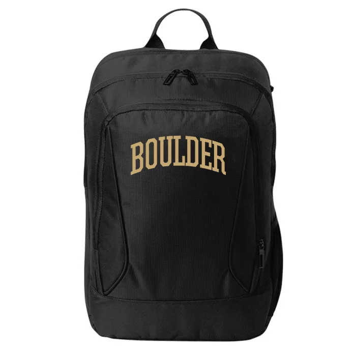 Boulder Boulder Sports College Style CO City Backpack