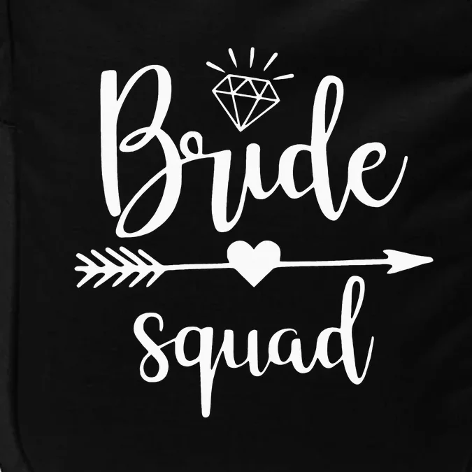 Bachelorette Bride Squad Wedding Bridal Party Impact Tech Backpack