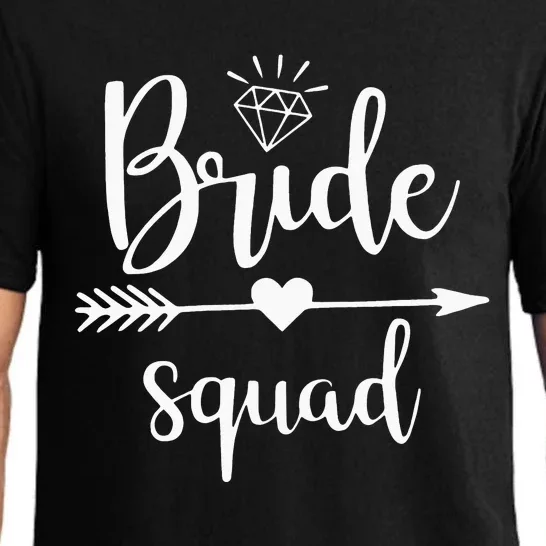 Bachelorette Bride Squad Wedding Bridal Party Pajama Set