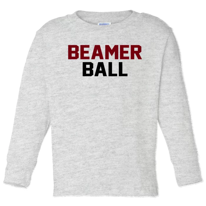 Beamer Ball South Carolina Football Fans Toddler Long Sleeve Shirt