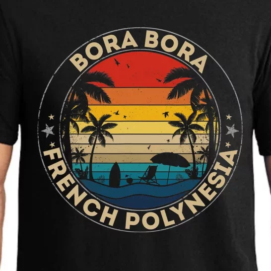 Bora Bora Souvenir French Polynesia Reminder Pajama Set