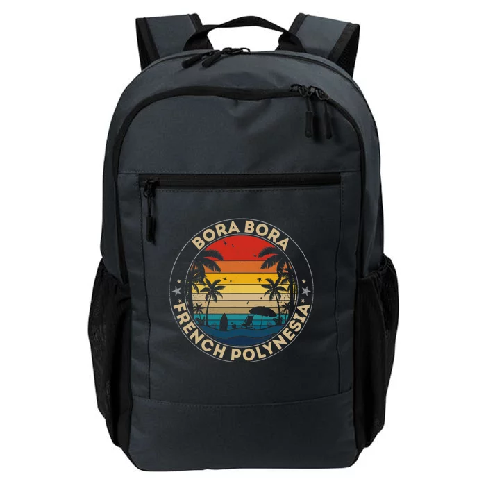 Bora Bora Souvenir French Polynesia Reminder Daily Commute Backpack