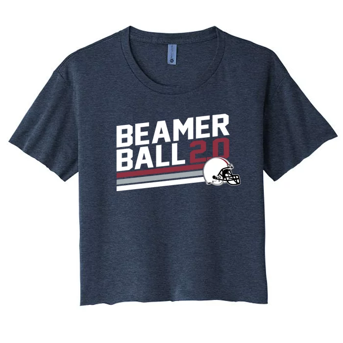 Beamer Ball South Carolina Football Fans Women's Crop Top Tee