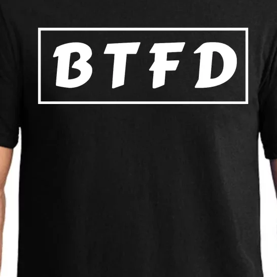 BTFD Buy The F'ing Dip Bitcoin Crypto Stocks Crypto BTC Pajama Set