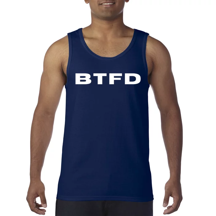 BTFD Buy The F'ing Dip, Trading Stocks, Bitcoin, Crypto, BTC Tank Top