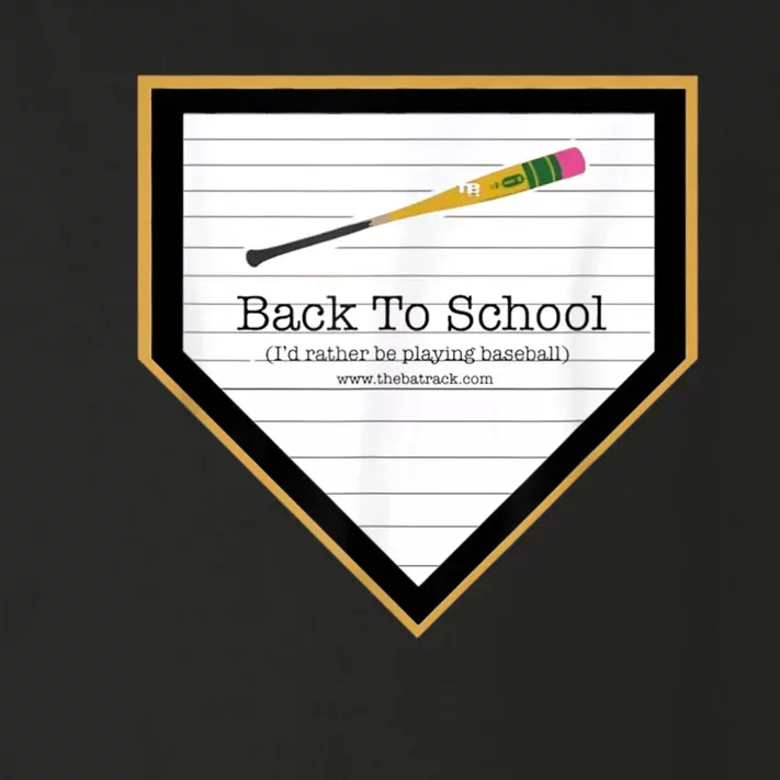 Baseball Back To School Home Plate Back To School Toddler Long Sleeve Shirt