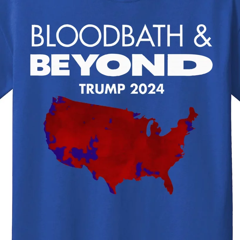 Bloodbath Beyond Trump 2024 Kids T-Shirt