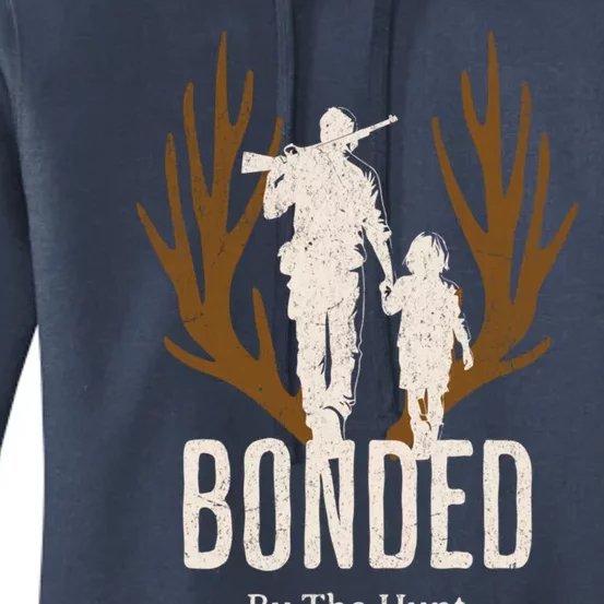 Bonded By The Hunt Father Son Hunting For Life Gift Women's Pullover Hoodie