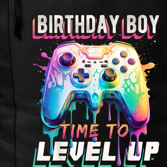 Birthday Boy Time To Level Up Video Game Birthday Party Daily Commute Backpack