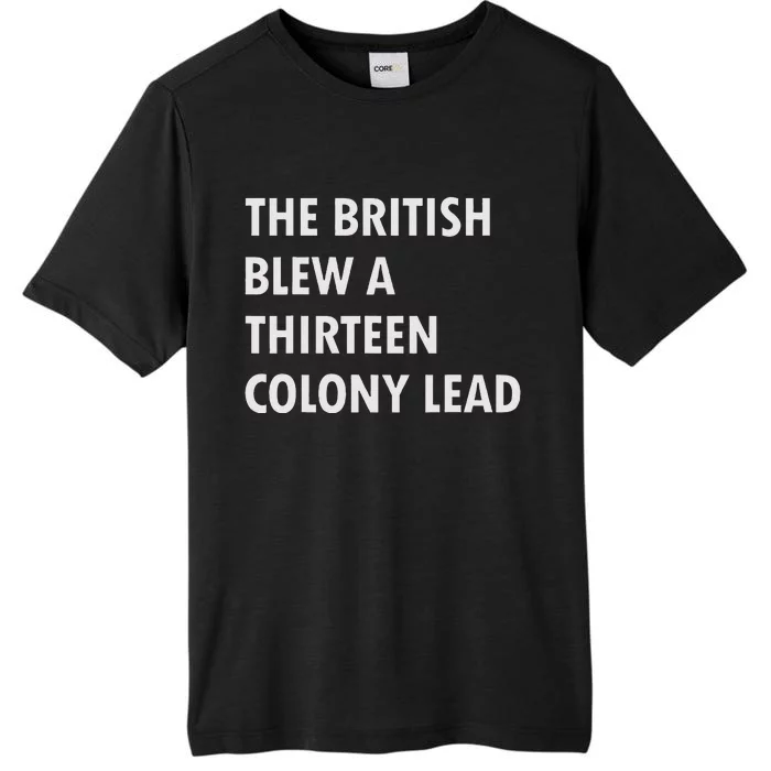 British Blew Thirteen Colonies 1776 ChromaSoft Performance T-Shirt