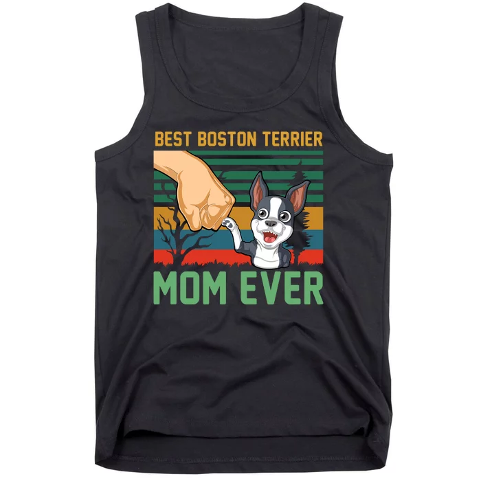 Best Boston Terrier Mom Ever Tank Top