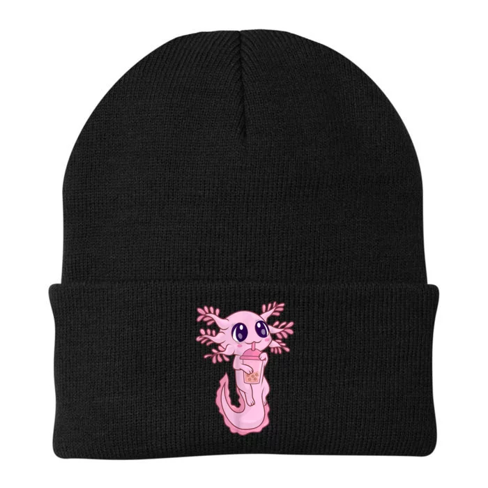 Bubble Boba Tea   Girls, Kawaii Anime Axolotl Knit Cap Winter Beanie