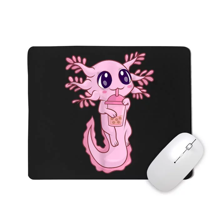 Bubble Boba Tea   Girls, Kawaii Anime Axolotl Mousepad