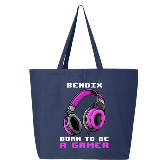 Bendix Born To Be A Gamer Personalized Cute Gift 25L Jumbo Tote