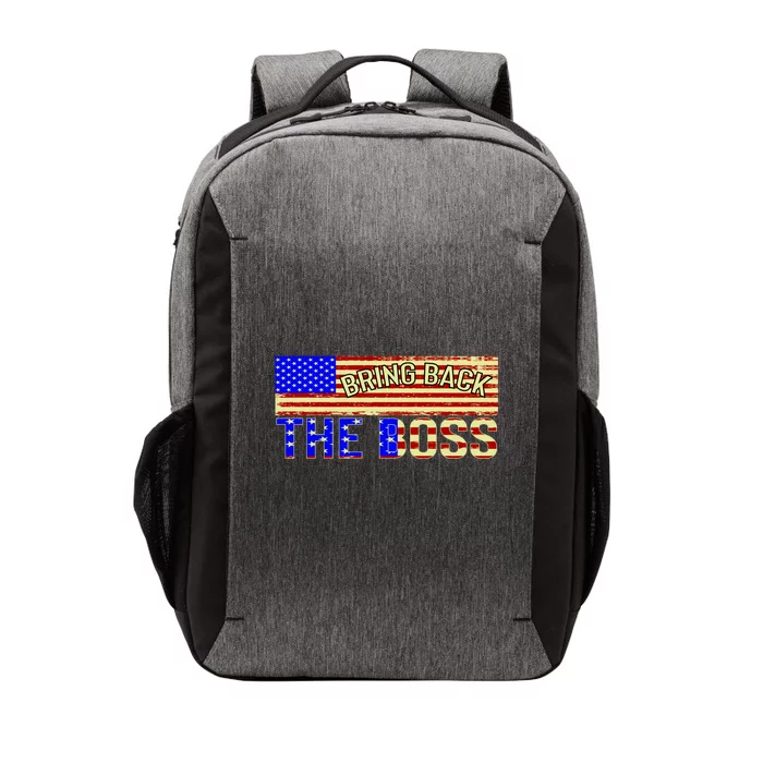 Bring Back The Boss Donald Trump Vector Backpack