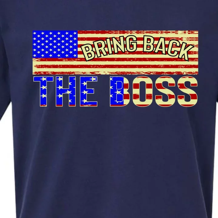 Bring Back The Boss Donald Trump Sueded Cloud Jersey T-Shirt