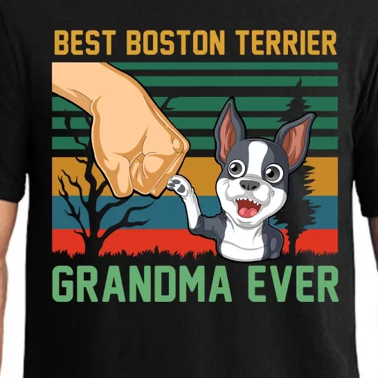 Best Boston Terrier Grandma Ever Pajama Set