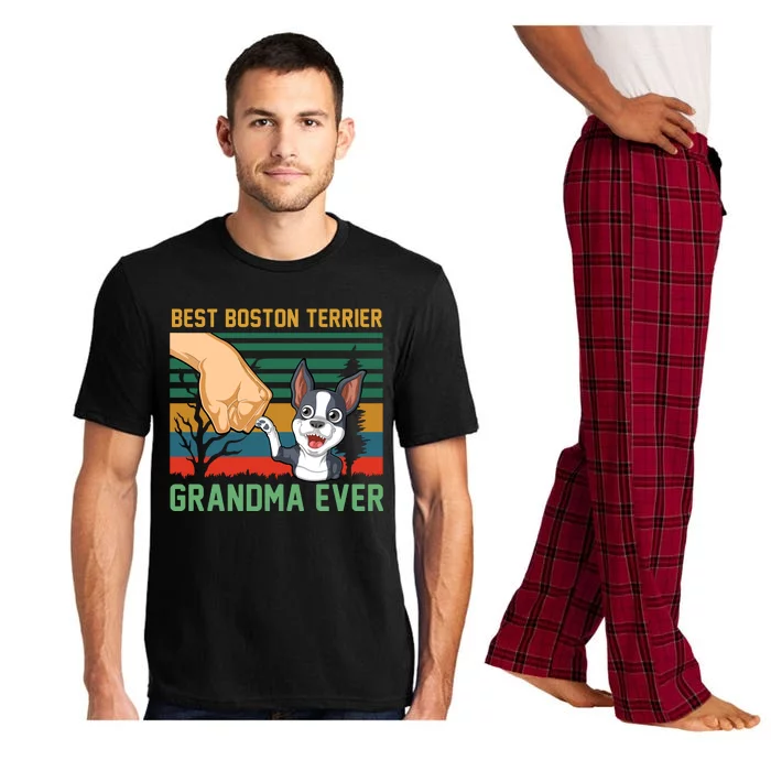 Best Boston Terrier Grandma Ever Pajama Set