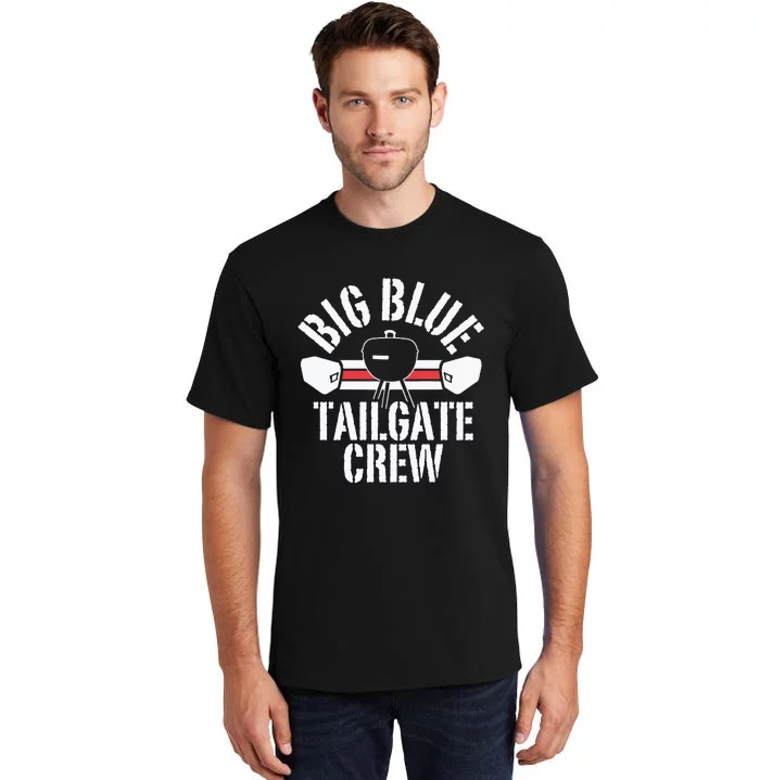 Big Blue Tailgate Crew Ny Giants Tall T-Shirt