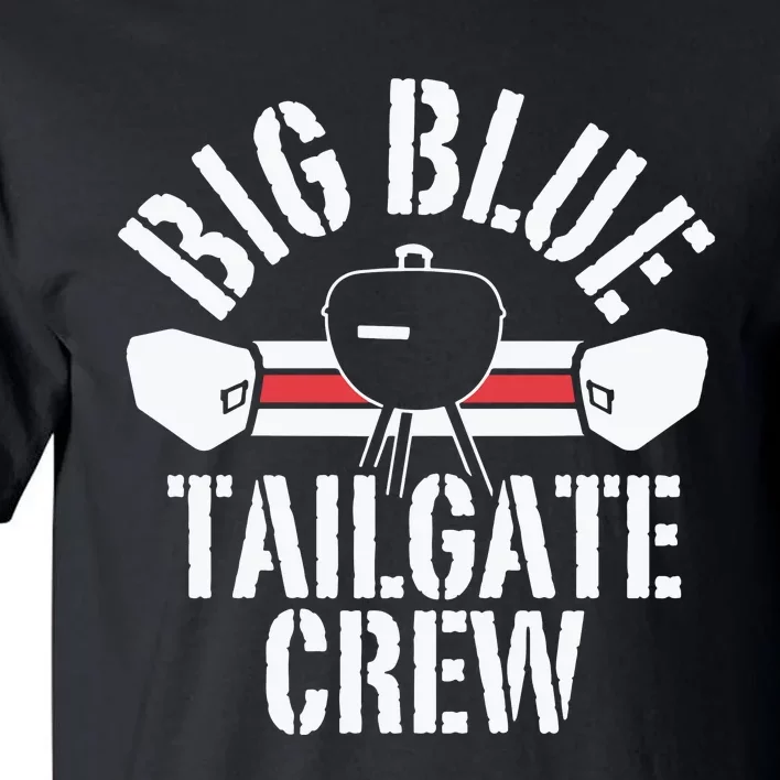 Big Blue Tailgate Crew Ny Giants Tall T-Shirt