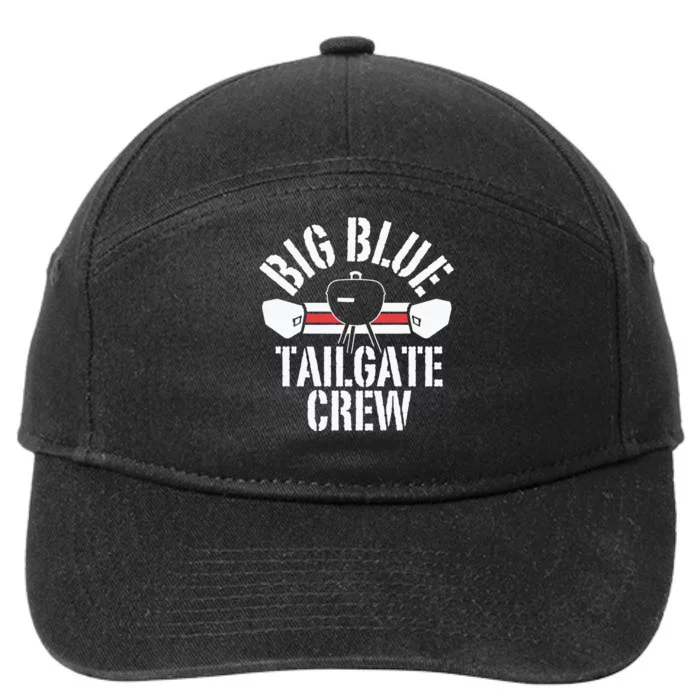 Big Blue Tailgate Crew Ny Giants 7-Panel Snapback Hat