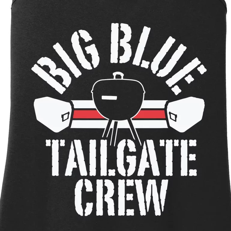 Big Blue Tailgate Crew Ny Giants Ladies Essential Tank