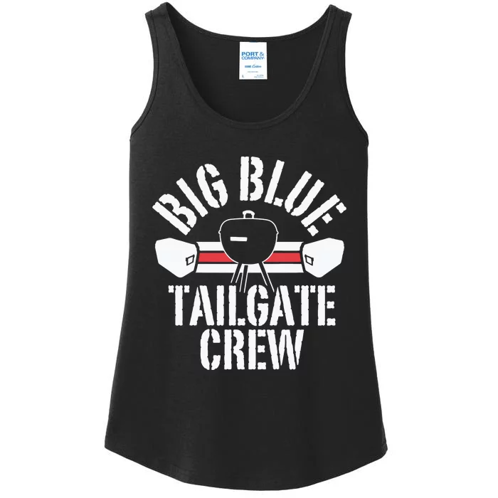 Big Blue Tailgate Crew Ny Giants Ladies Essential Tank