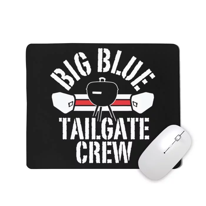 Big Blue Tailgate Crew Ny Giants Mousepad