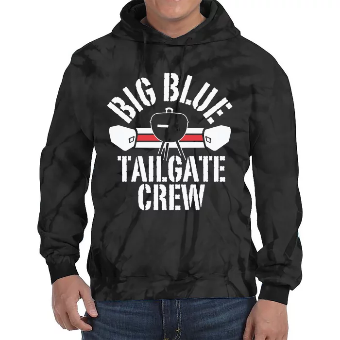 Big Blue Tailgate Crew Ny Giants Tie Dye Hoodie