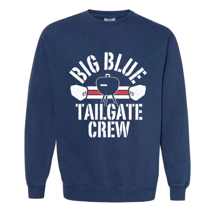 Big Blue Tailgate Crew Ny Giants Garment-Dyed Sweatshirt