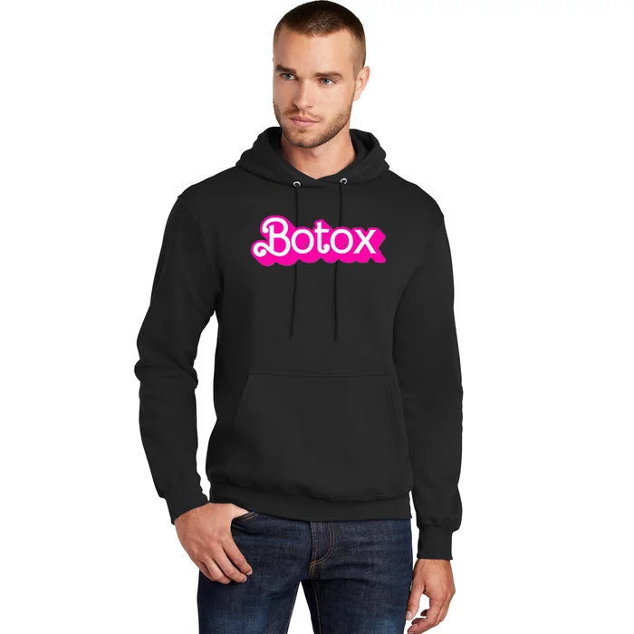 Botox Barb Trending But First Cute Fun Pink Botox Barb Hoodie